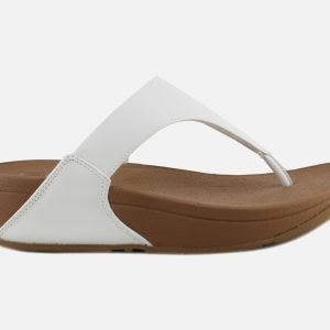 LULU LEATHER TOEPOST WHITE - Image 1