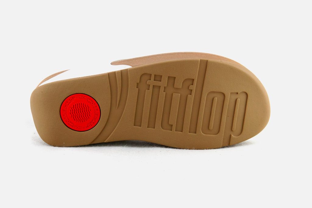 LULU LEATHER TOEPOST WHITE