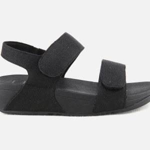 LULU SHIMMERLUX SANDALE BLACK - Image 1