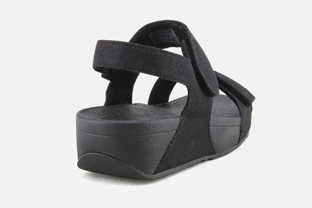 LULU SHIMMERLUX SANDALE BLACK