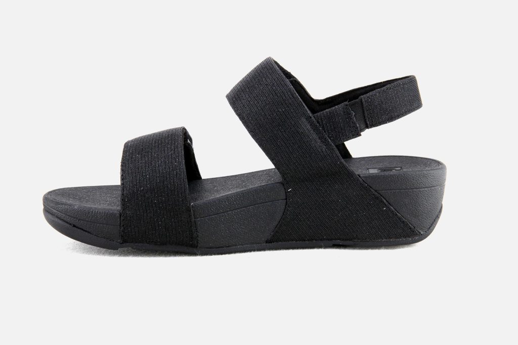LULU SHIMMERLUX SANDALE BLACK