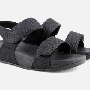LULU SHIMMERLUX SANDALE BLACK - Image 6
