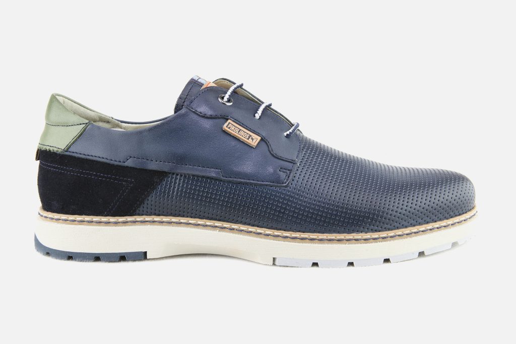 OLVERA LACE NAVY PUNCHED