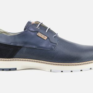 OLVERA LACE NAVY PUNCHED - Image 1