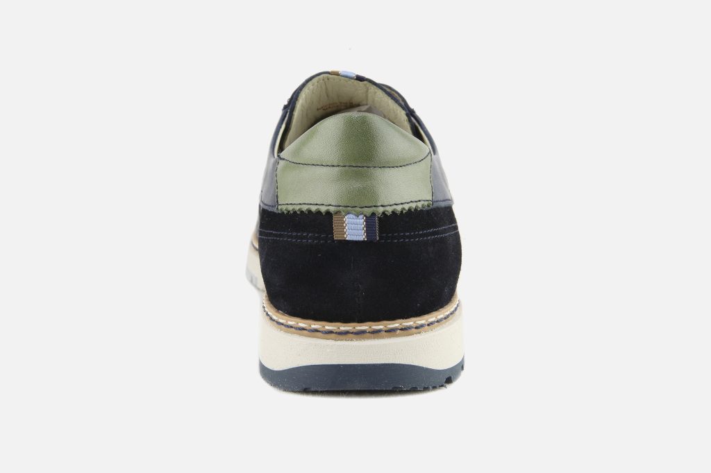 OLVERA LACE NAVY PUNCHED
