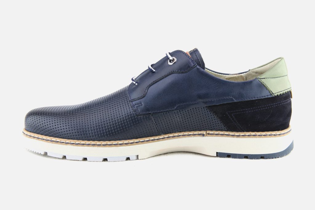 OLVERA LACE NAVY PUNCHED