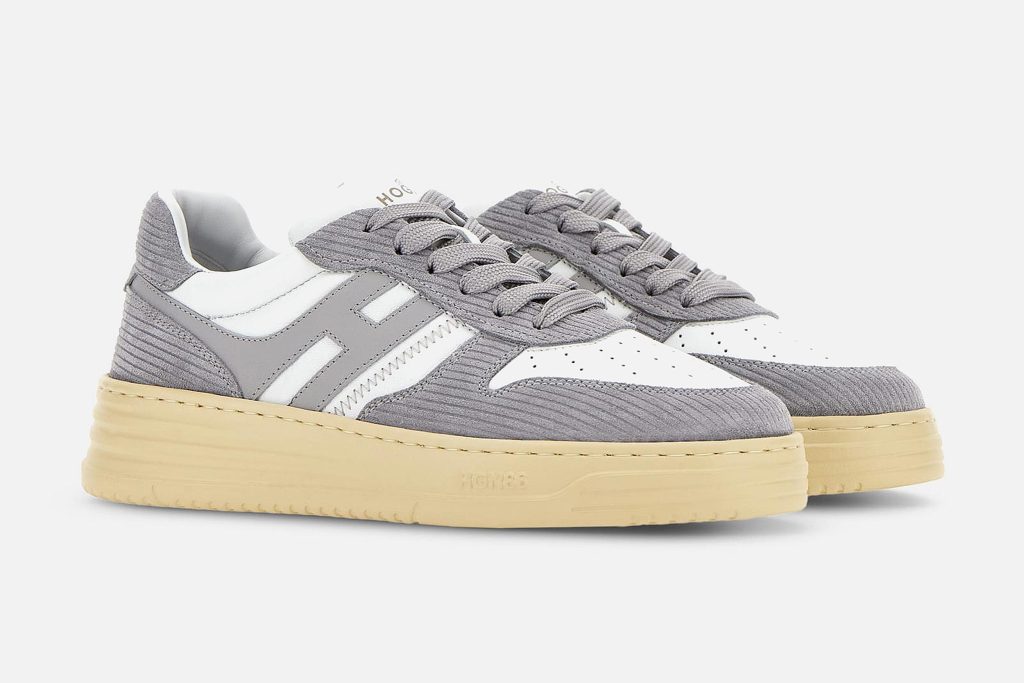 HOGAN H630 GRIS ET BLANC