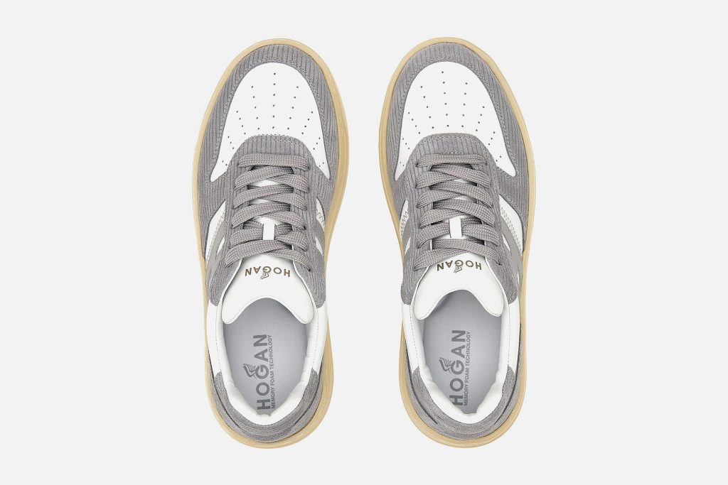 HOGAN H630 GRIS ET BLANC
