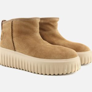 HOGAN STRIPES LOW BOOT CAMEL – Image 6