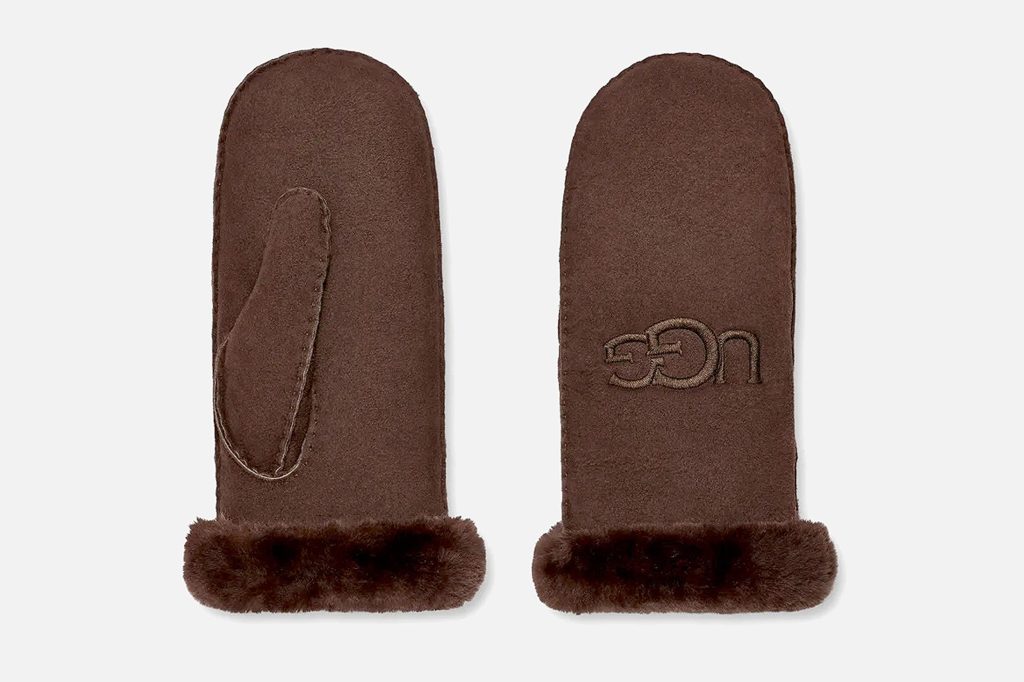 MITTEN UGG SHEARLING CEDAR