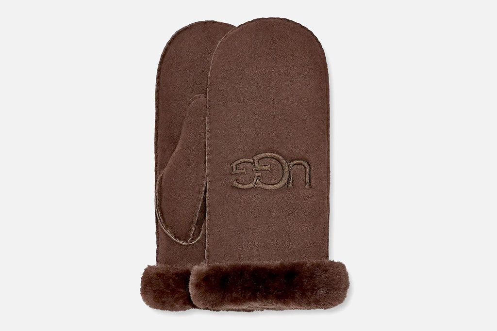 MITTEN UGG SHEARLING CEDAR