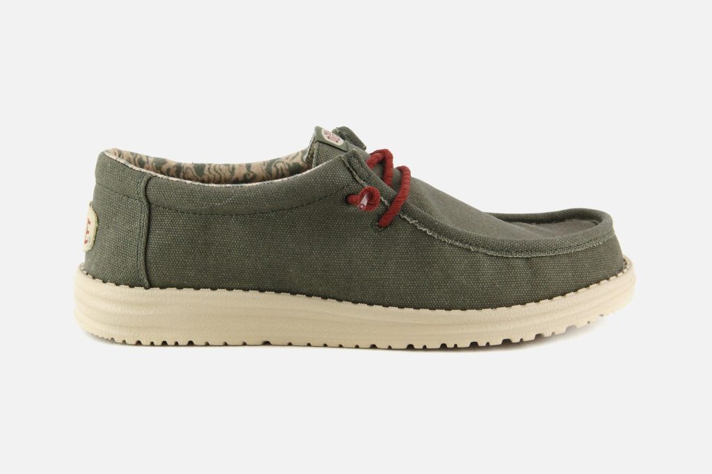 WALLY WAXED CANVAS OLIVE