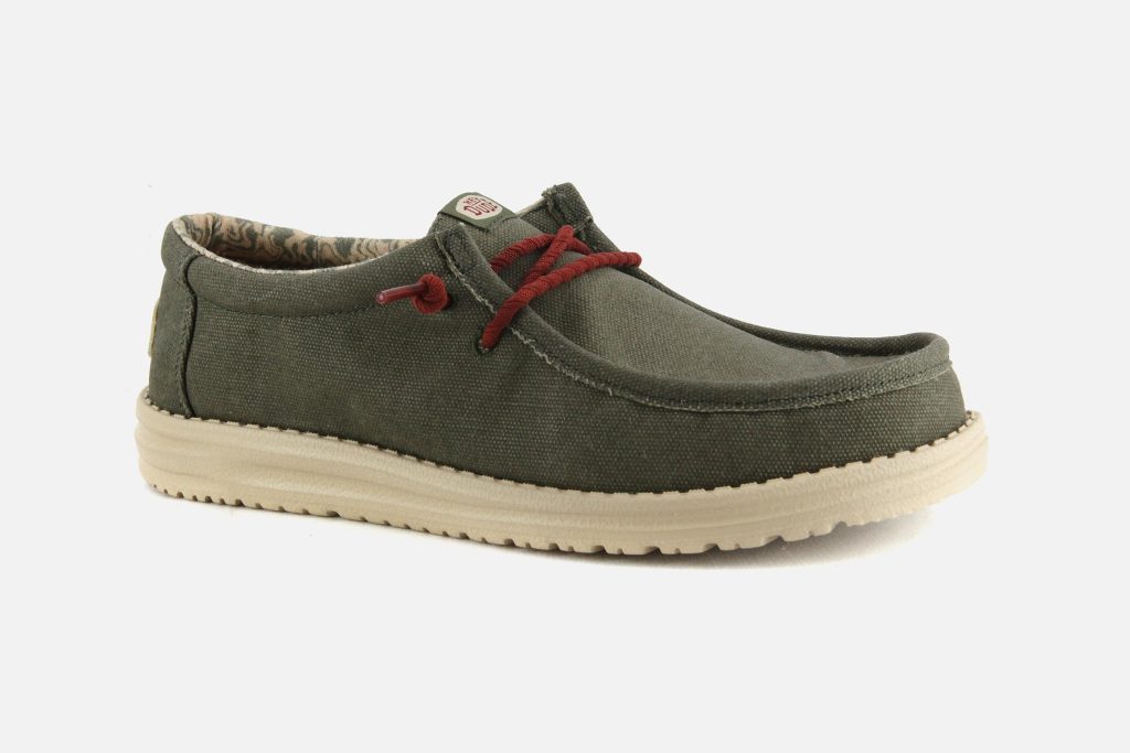 WALLY WAXED CANVAS OLIVE