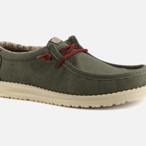 WALLY WAXED CANVAS OLIVE – Image 2