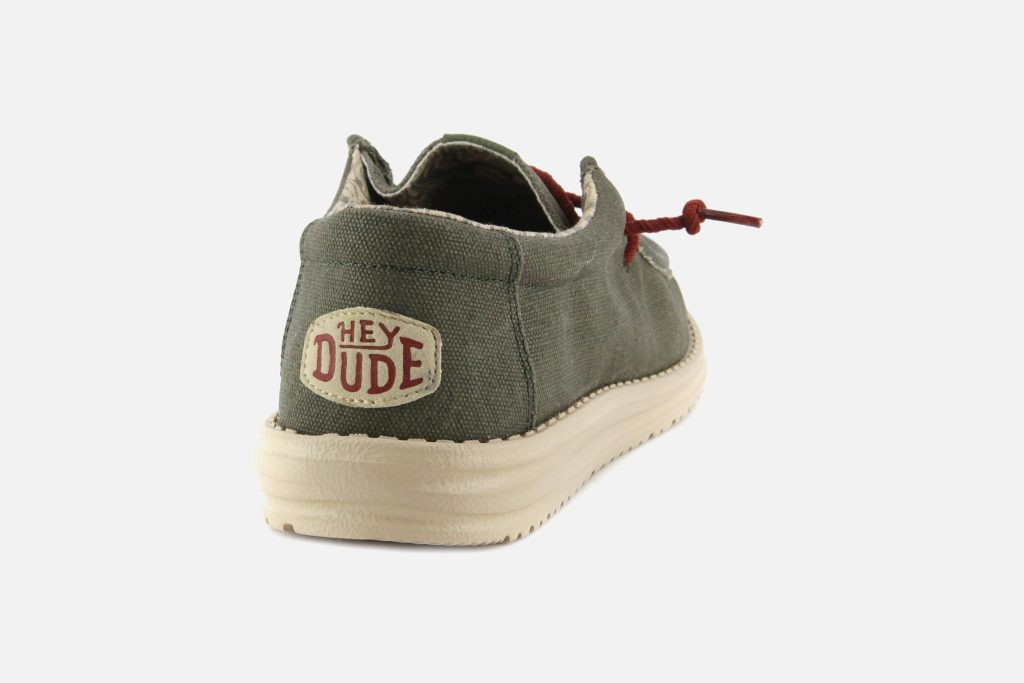 WALLY WAXED CANVAS OLIVE