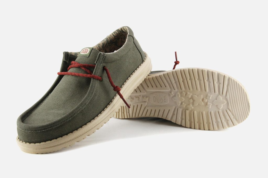 WALLY WAXED CANVAS OLIVE