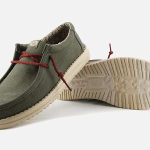 WALLY WAXED CANVAS OLIVE – Image 5