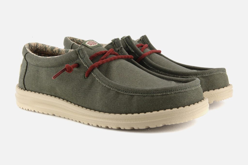 WALLY WAXED CANVAS OLIVE