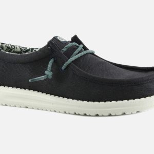 WALLY WAXED CANVAS NAVY – Image 2