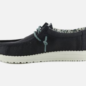 WALLY WAXED CANVAS NAVY – Image 4