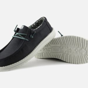 WALLY WAXED CANVAS NAVY – Image 5
