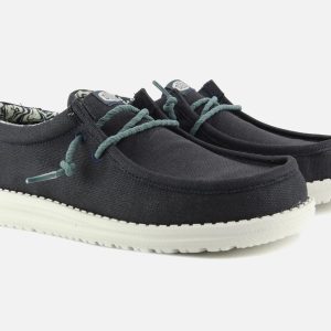 WALLY WAXED CANVAS NAVY – Image 6
