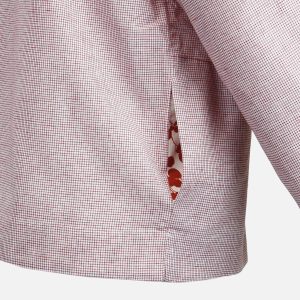 VESTE FIDEYA ROUGE ET BLANC – Image 3