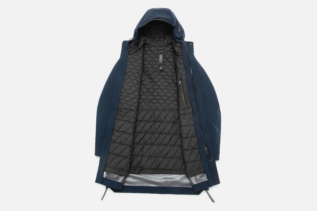PLANCK PARKA NAVY BLUE