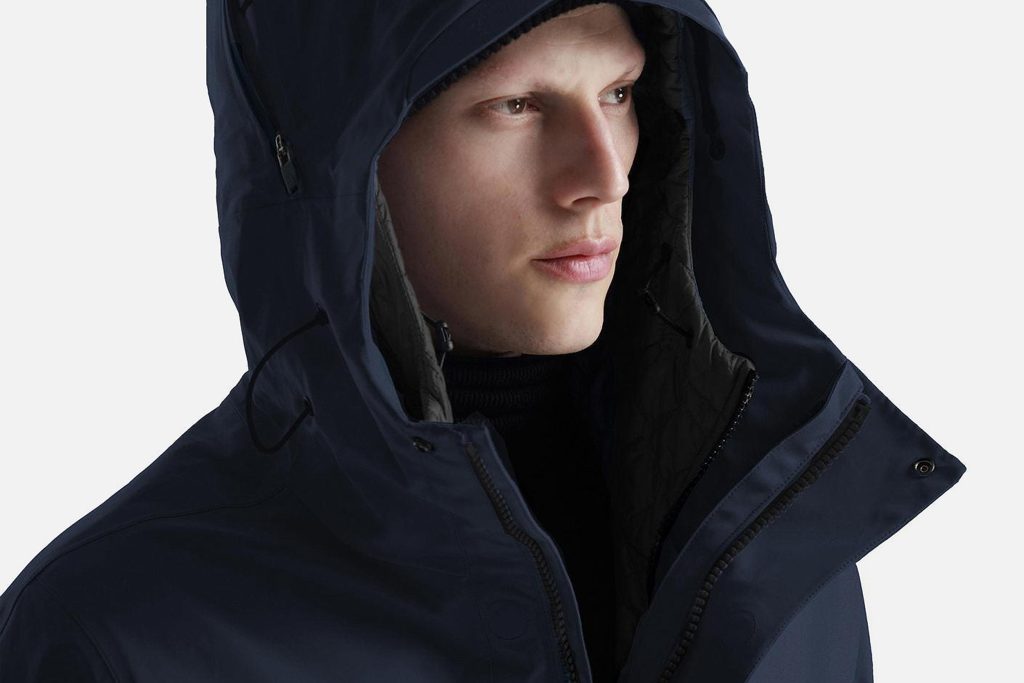 PLANCK PARKA NAVY BLUE
