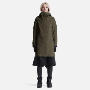 PLANCK W PARKA COFFEE GREEN – Image 5