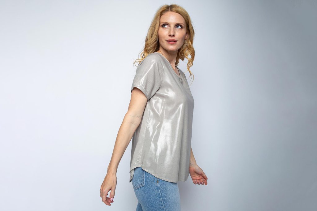 ELIZA TAUPE METALLIC
