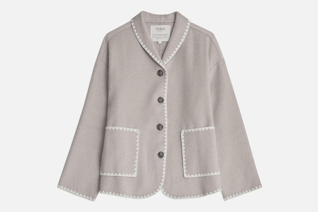 VESTE PAULINA BEIGE ECRU