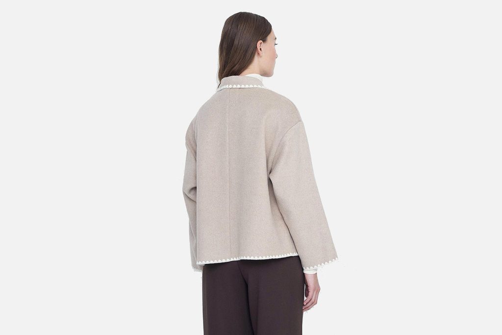 VESTE PAULINA BEIGE ECRU
