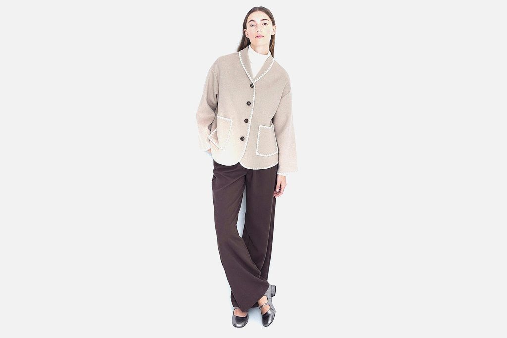 VESTE PAULINA BEIGE ECRU