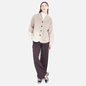 VESTE PAULINA BEIGE ECRU – Image 6
