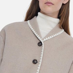 VESTE PAULINA BEIGE ECRU – Image 7