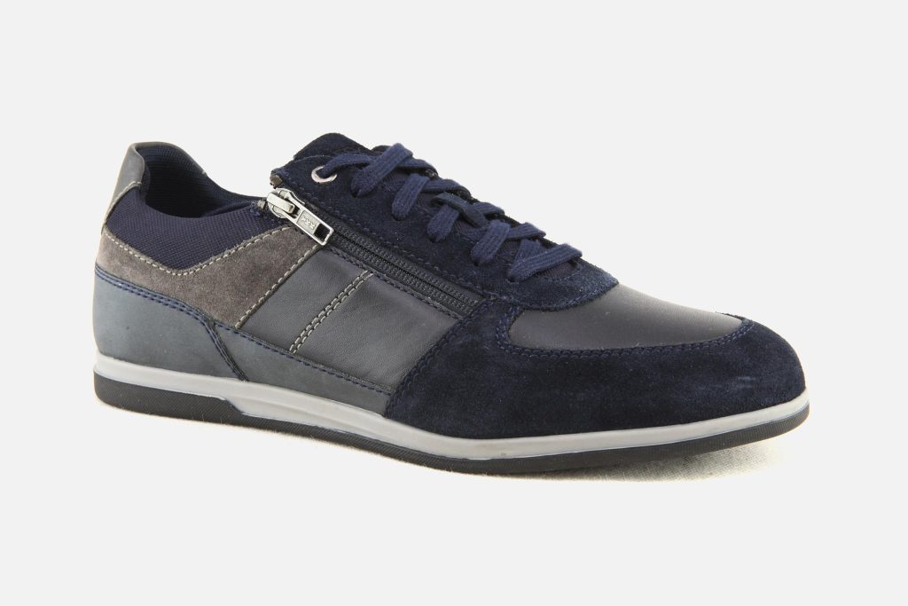 RENAN ZIP NAVY BLUE GREY