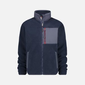 JACKET FLEECE NAVY - Image 1