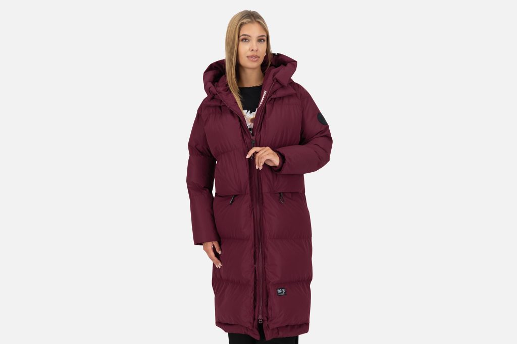 OANAAK COAT CRANBERRY