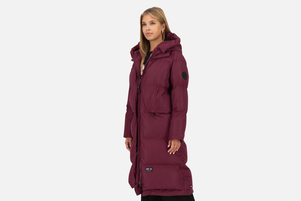 OANAAK COAT CRANBERRY