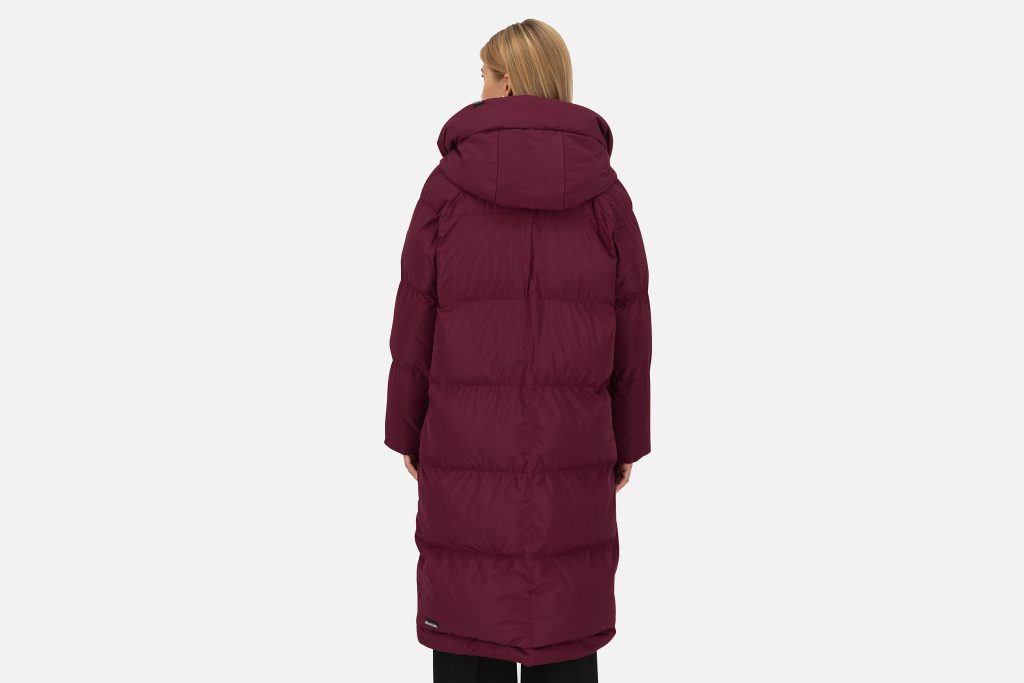 OANAAK COAT CRANBERRY