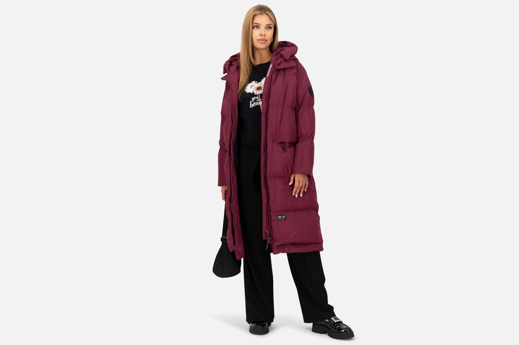 OANAAK COAT CRANBERRY