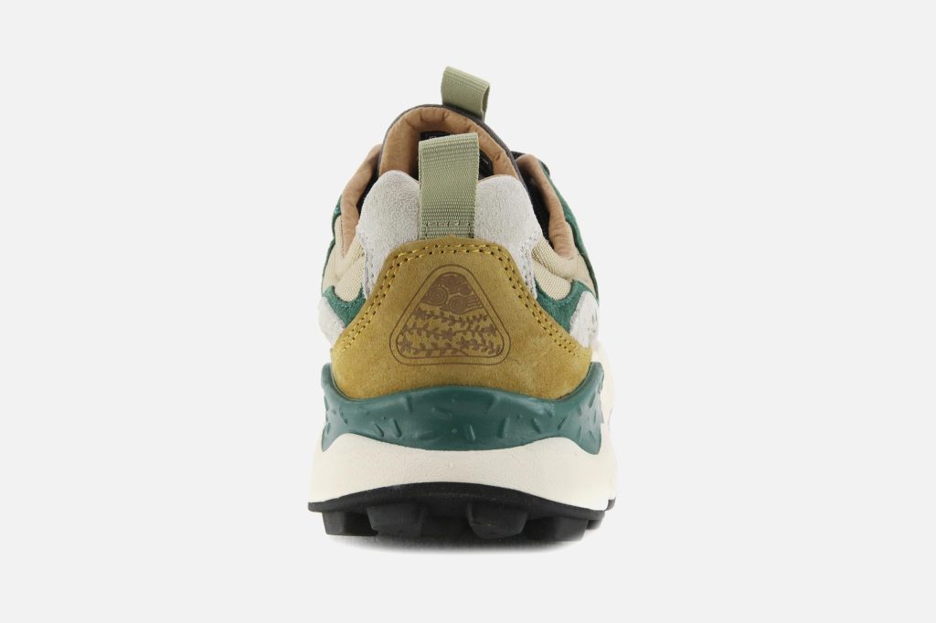 YAMANO 3 TAUPE WHITE GREEN