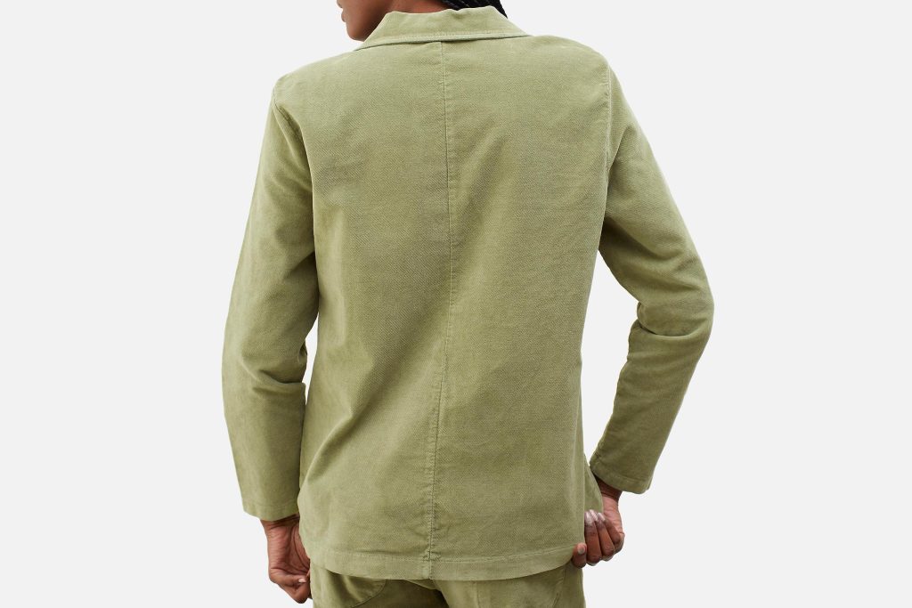 VESTE BLOOM VELVET VERT