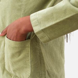 VESTE BLOOM VELVET VERT - Image 4