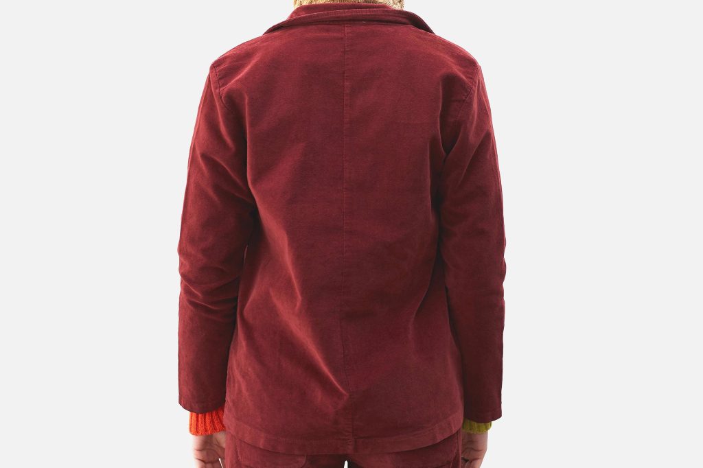 VESTE BLOOM VELVET WINE