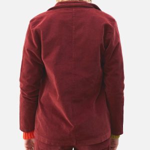 VESTE BLOOM VELVET WINE – Image 2