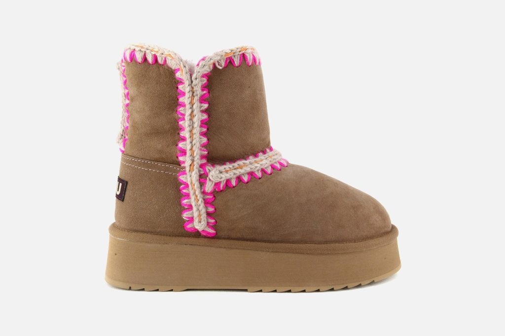 NORFOLK BOOT PINK BROWN