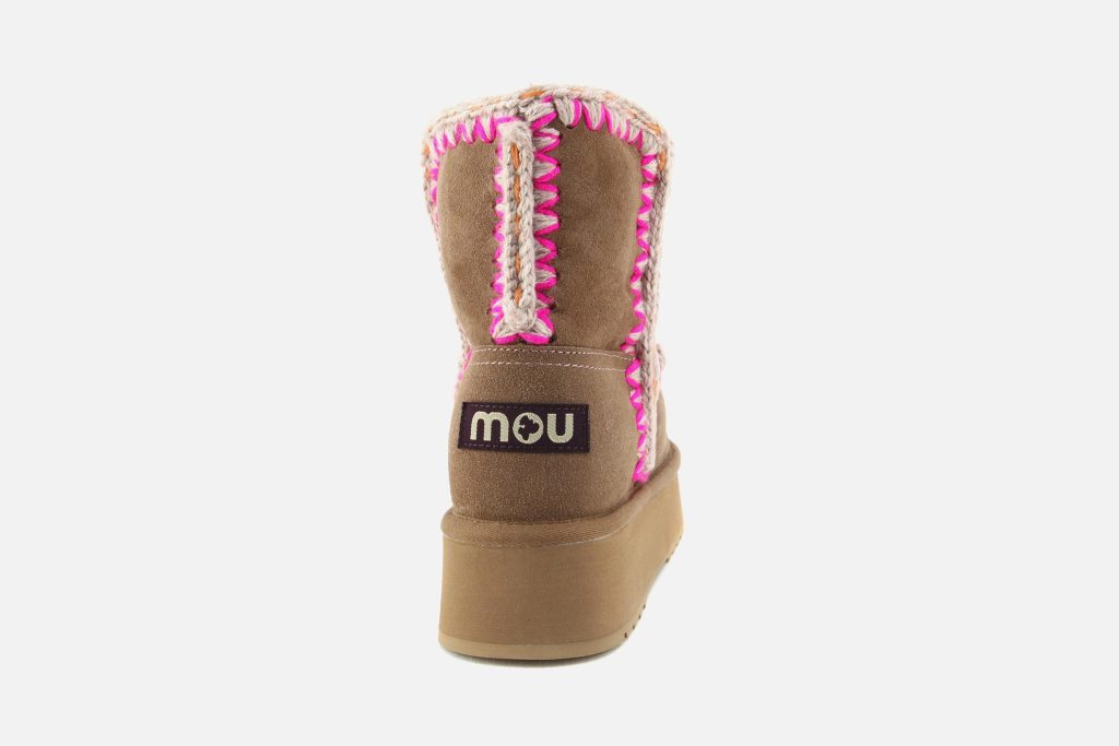 NORFOLK BOOT PINK BROWN