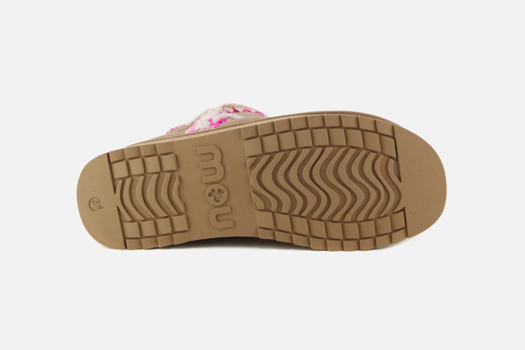NORFOLK BOOT PINK BROWN